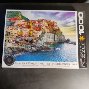 Manarola Cinque-Terre Italy 1000 Piece Puzzle sealed box
